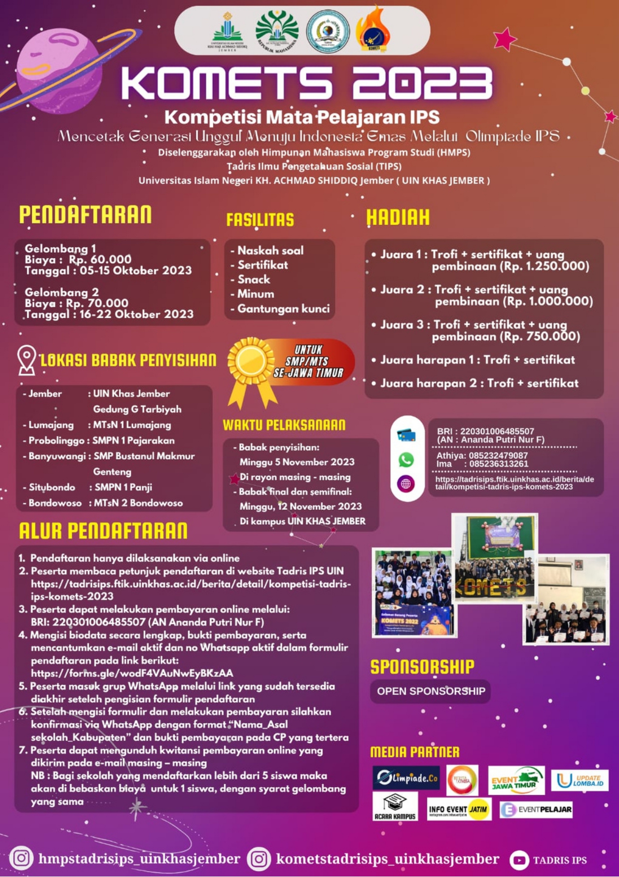 KOMPETISI TADRIS IPS (KOMETS) 2023